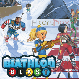 Biathlon Blast board game cover