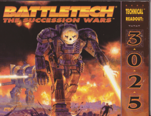 Classic BattleTech: Technical Readout 3025 board game cover