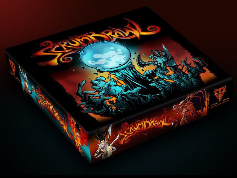ScrumBrawl board game cover
