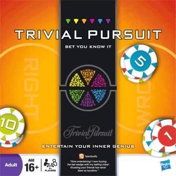 Trivial Pursuit: Bet You Know It board game cover