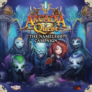 Arcadia Quest: The Nameless Campaign board game cover