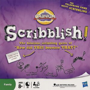 Cranium Scribblish board game cover