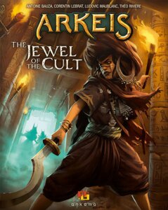 Arkeis: The Jewel of the Cult board game cover