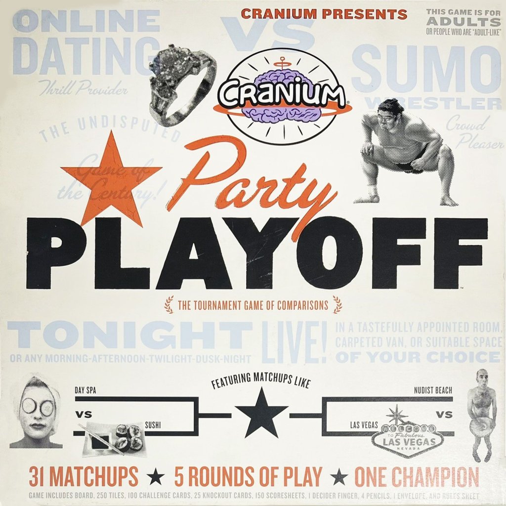 Cranium Party Playoff board game cover