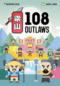 108 Outlaws board game cover
