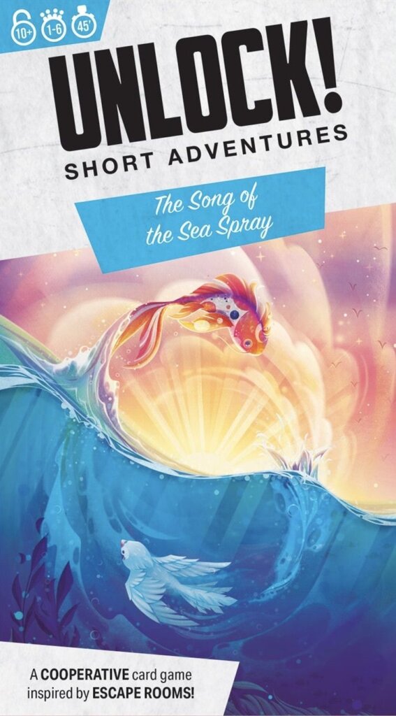 Unlock!: Short Adventures – The Song of the Sea Spray board game cover