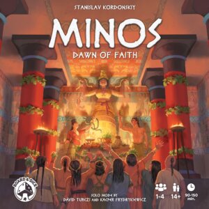 Minos: Dawn of Faith board game cover