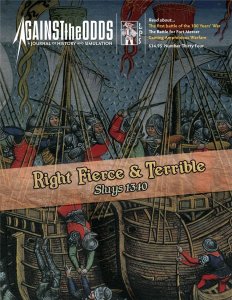 Right Fierce & Terrible: Sluys 1340 board game cover