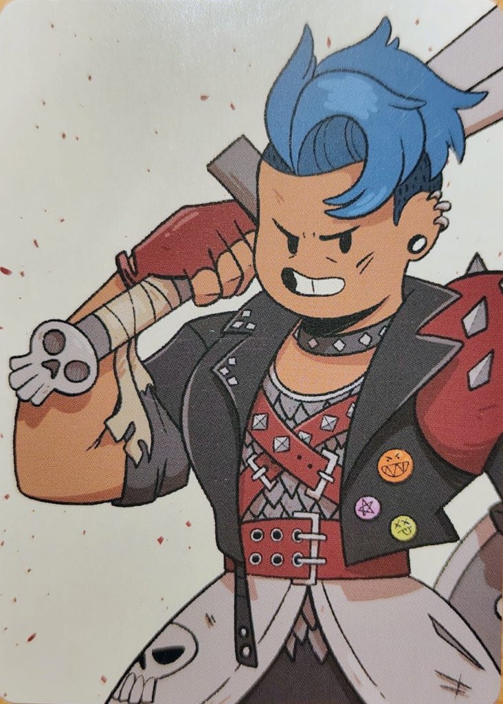 Small-Time Heroes: The Warrior board game cover