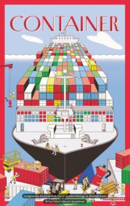 Container board game cover