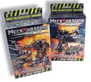 Mechwarrior: Dark Age board game cover