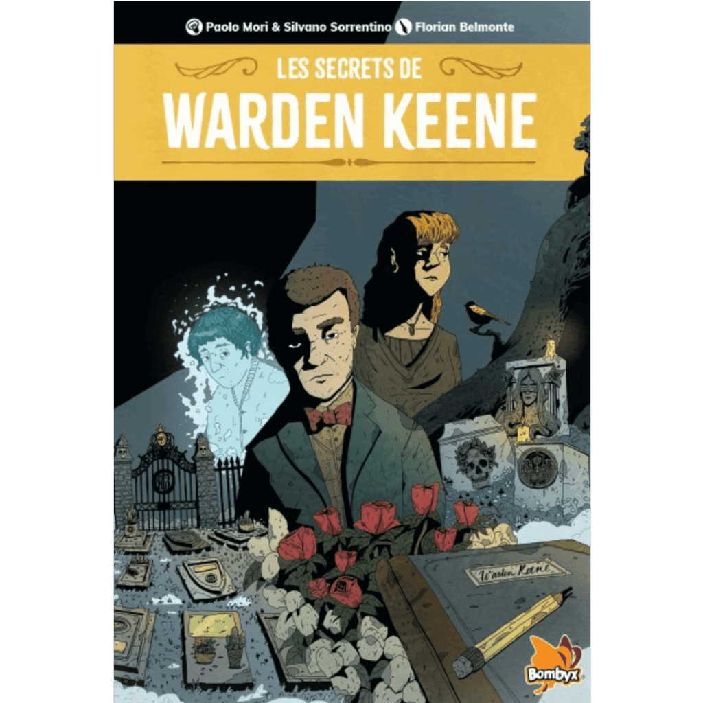 The Secrets of Warden Keene board game cover