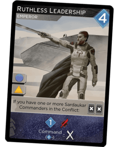 Dune: Imperium – Ruthless Leadership Promo Card board game cover