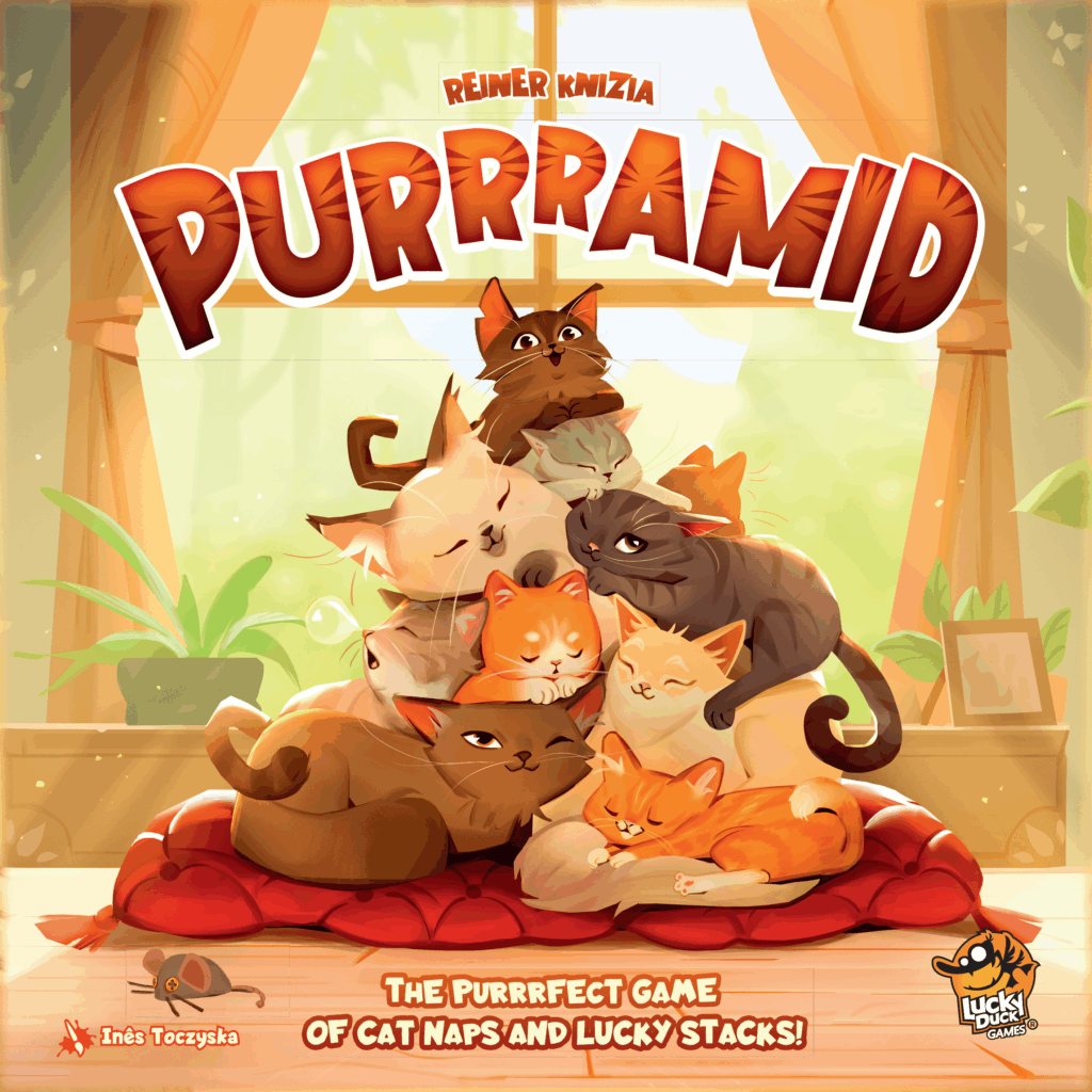 Purrramid board game cover