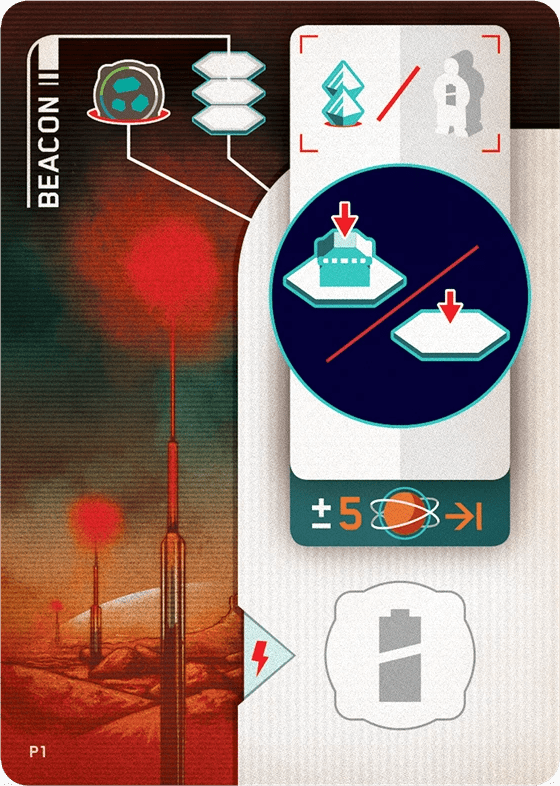 On Mars: Beacon Promo Card board game cover