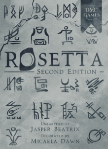 Rosetta: The Lost Language board game cover