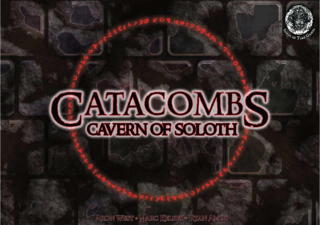 Catacombs: Cavern of Soloth board game cover
