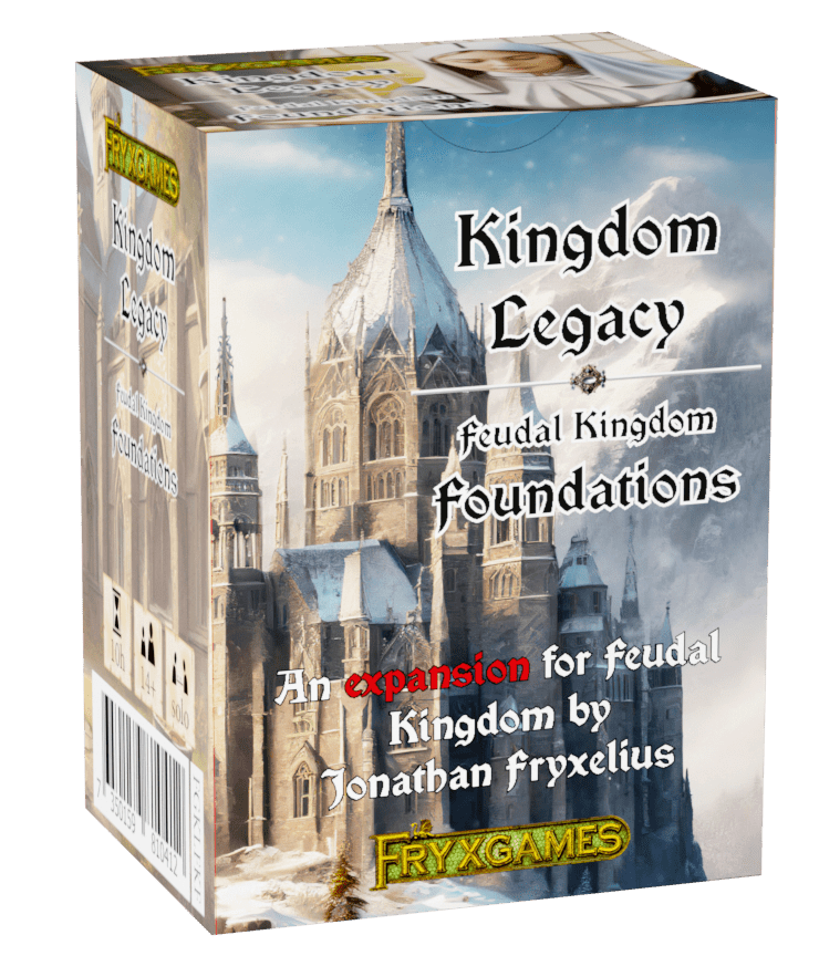 Kingdom Legacy: Feudal Kingdom – Foundations board game cover