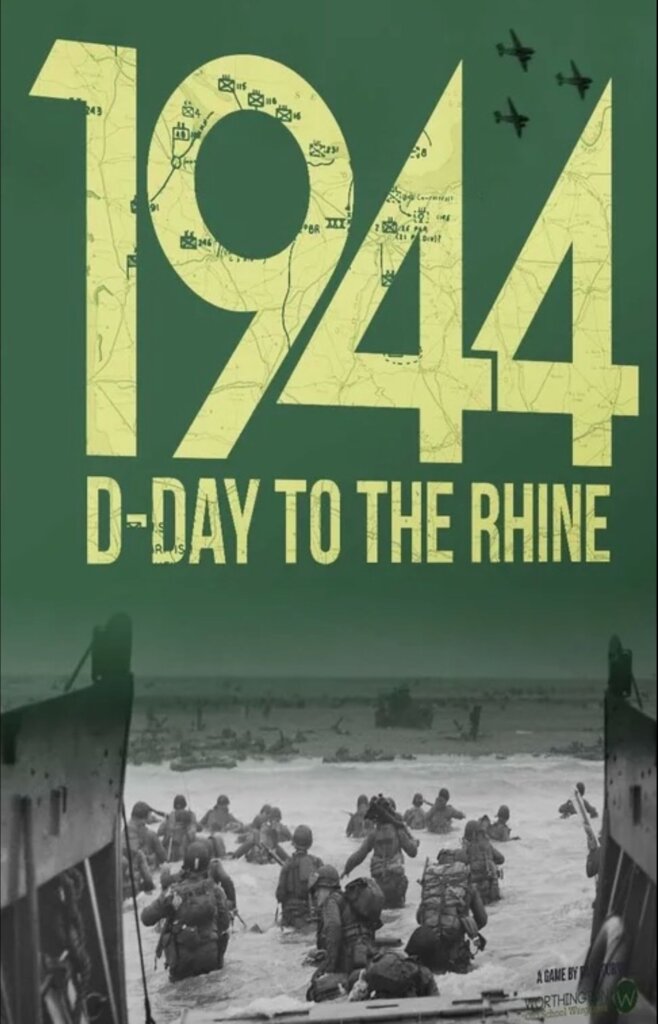 1944: D-Day to the Rhine board game cover