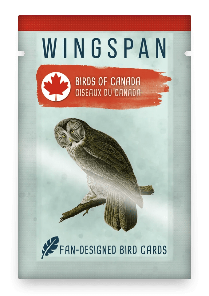 Wingspan: Fan-Designed Bird Promo Pack – Birds of Canada board game cover