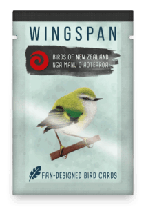 Wingspan: Fan-Designed Bird Promo Pack – Birds of New Zealand board game cover