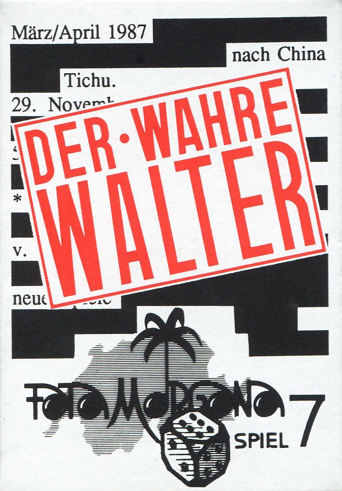 Der wahre Walter board game cover