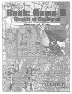 Advanced Tobruk System Basic Game II: Streets of Stalingrad board game cover