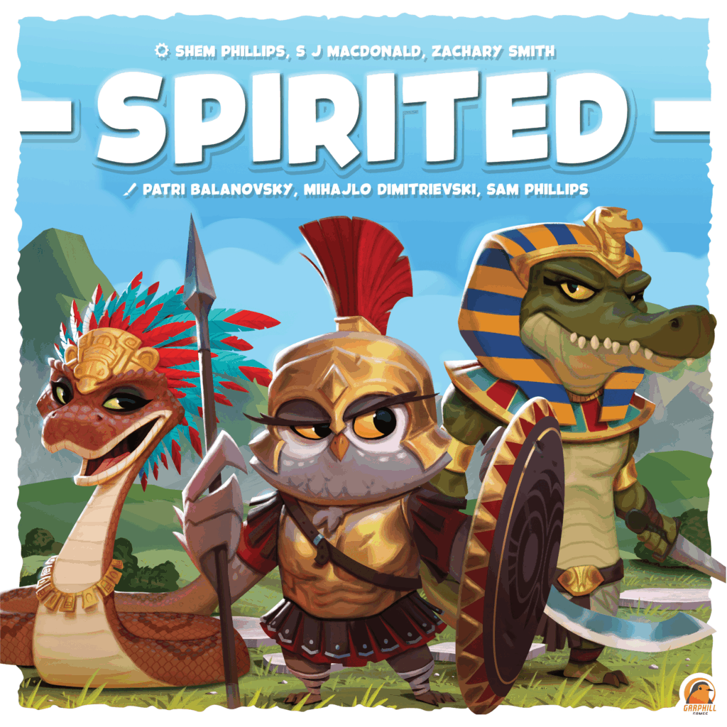Spirited board game cover