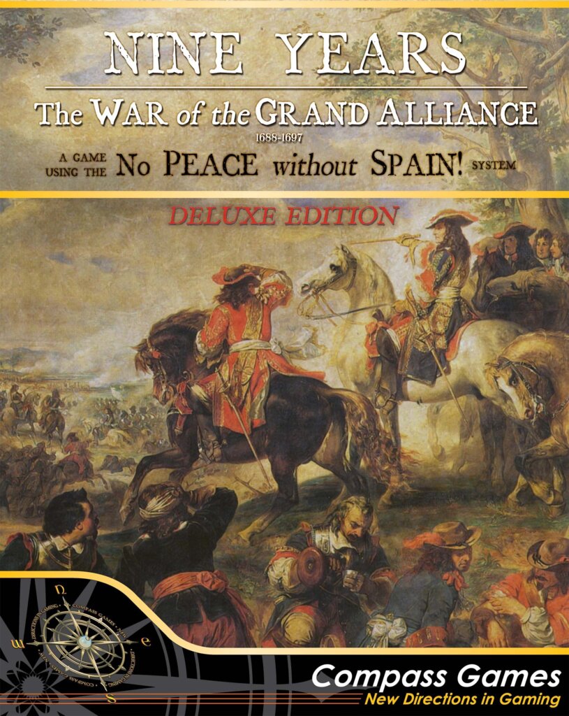 Nine Years: The War of the Grand Alliance 1688-1697 board game cover