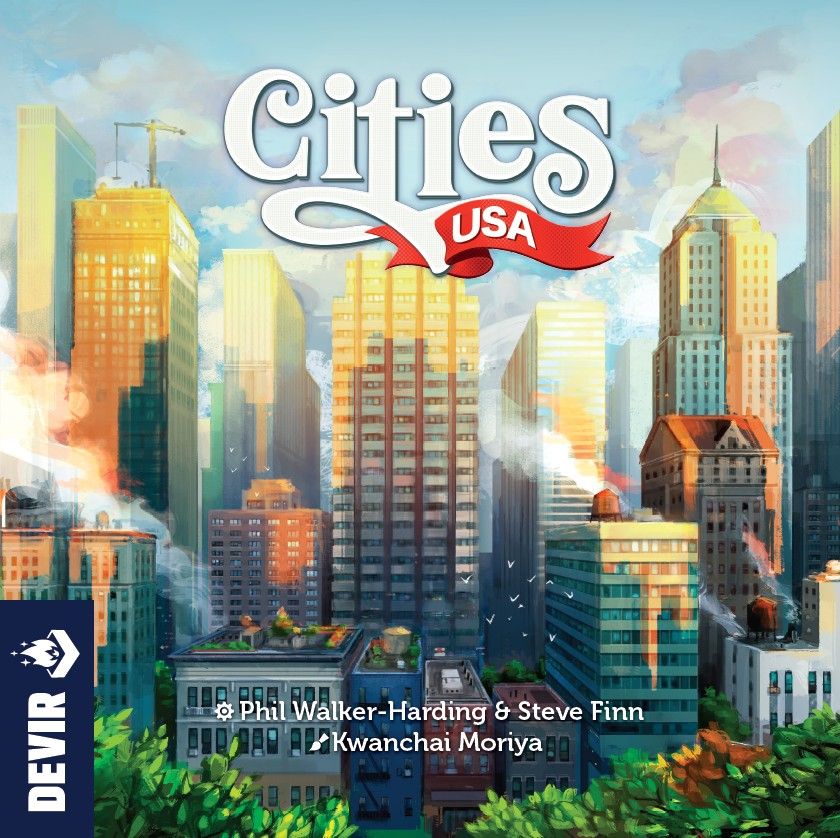 Cities USA board game cover