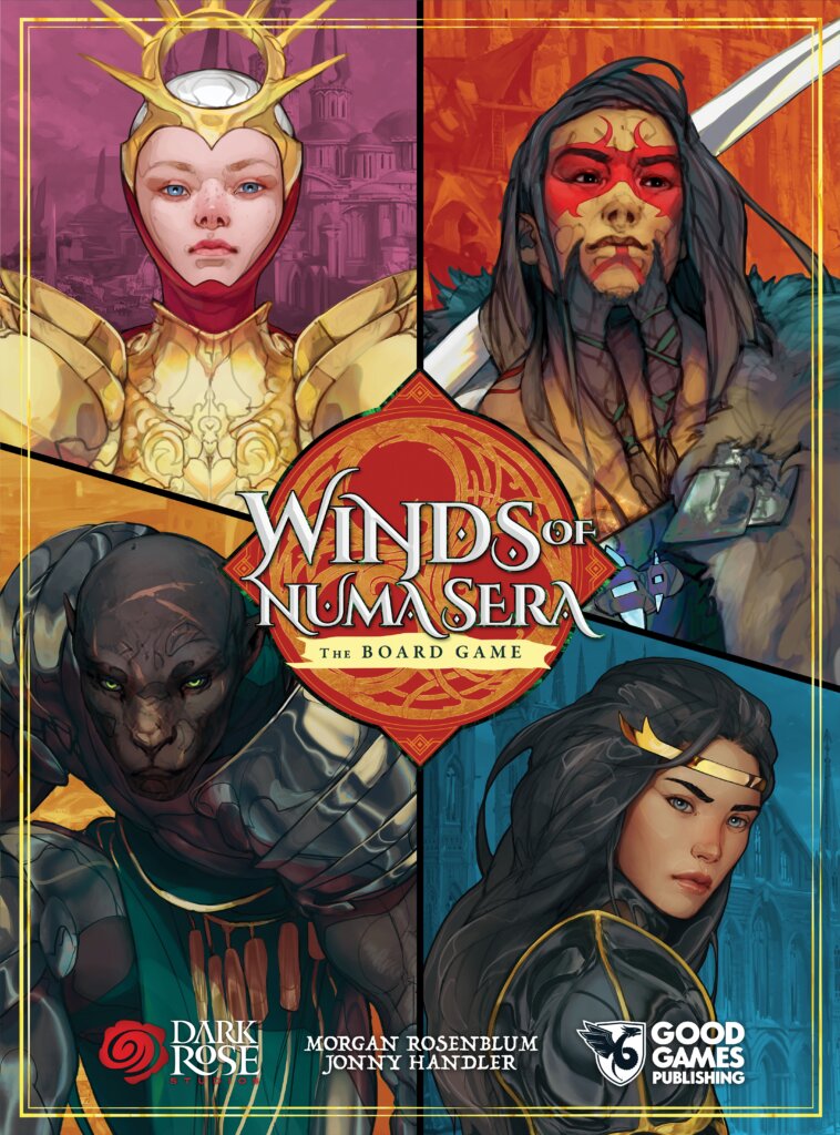 Winds of Numa Sera board game cover