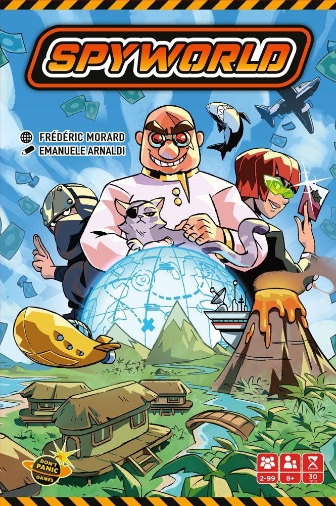 Spyworld board game cover
