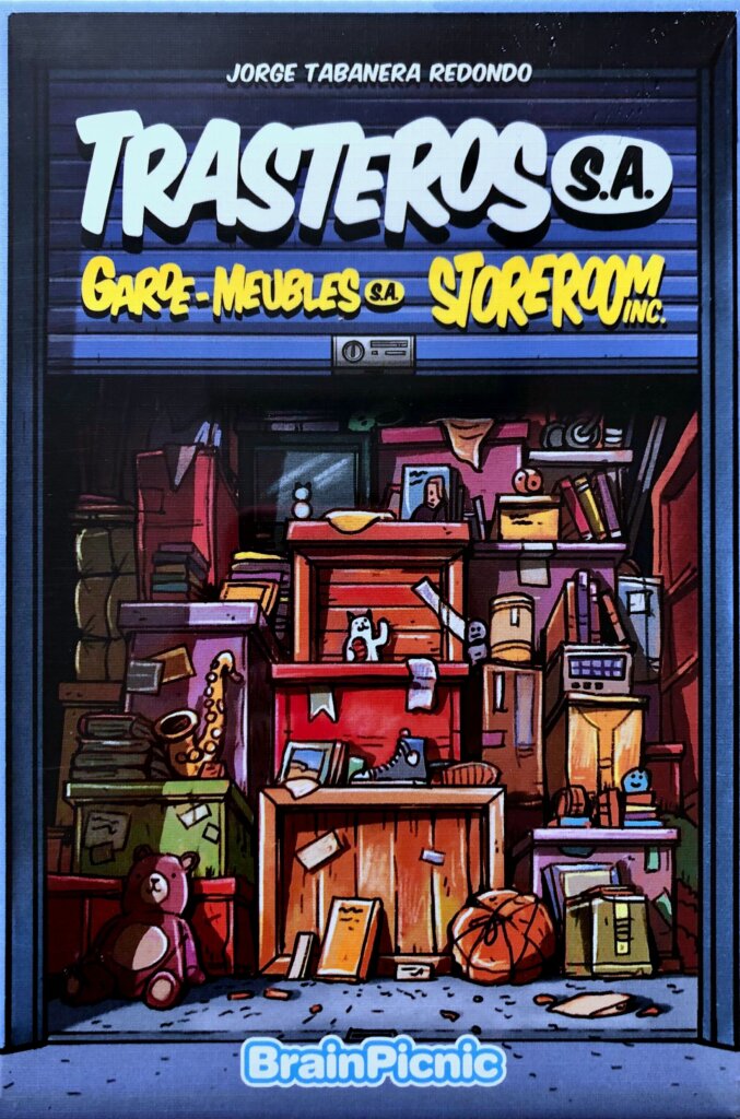 Storeroom Inc. Trasteros S.A. board game cover