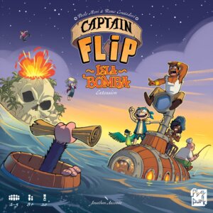 Captain Flip: Isla Bomba board game cover