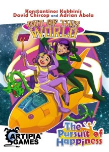 The Pursuit of Happiness: Out of this World board game cover