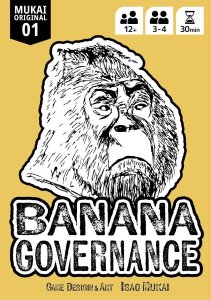 Banana Governance board game cover