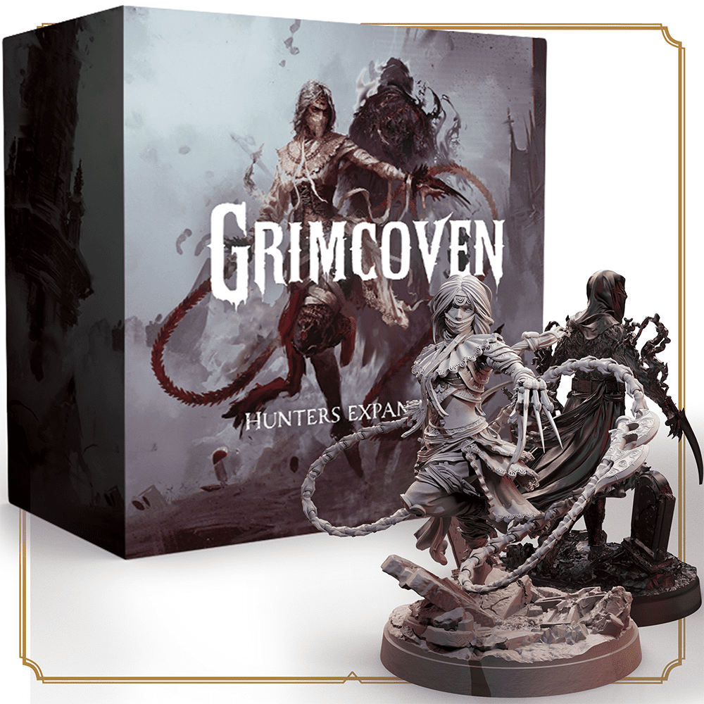 Grimcoven: Hunters Expansion board game cover