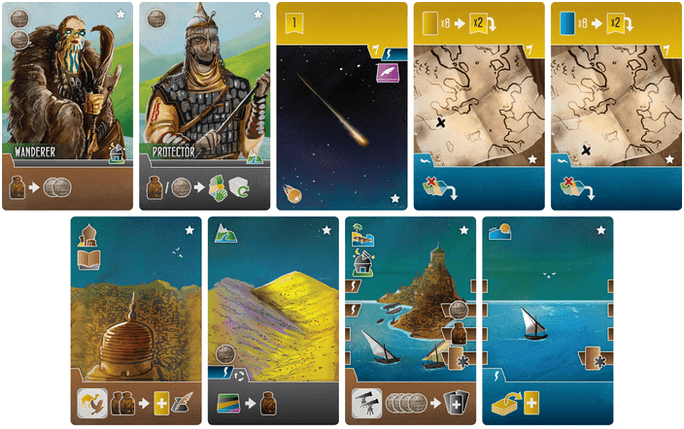 Wayfarers of the South Tigris: Kickstarter Promo Cards board game cover