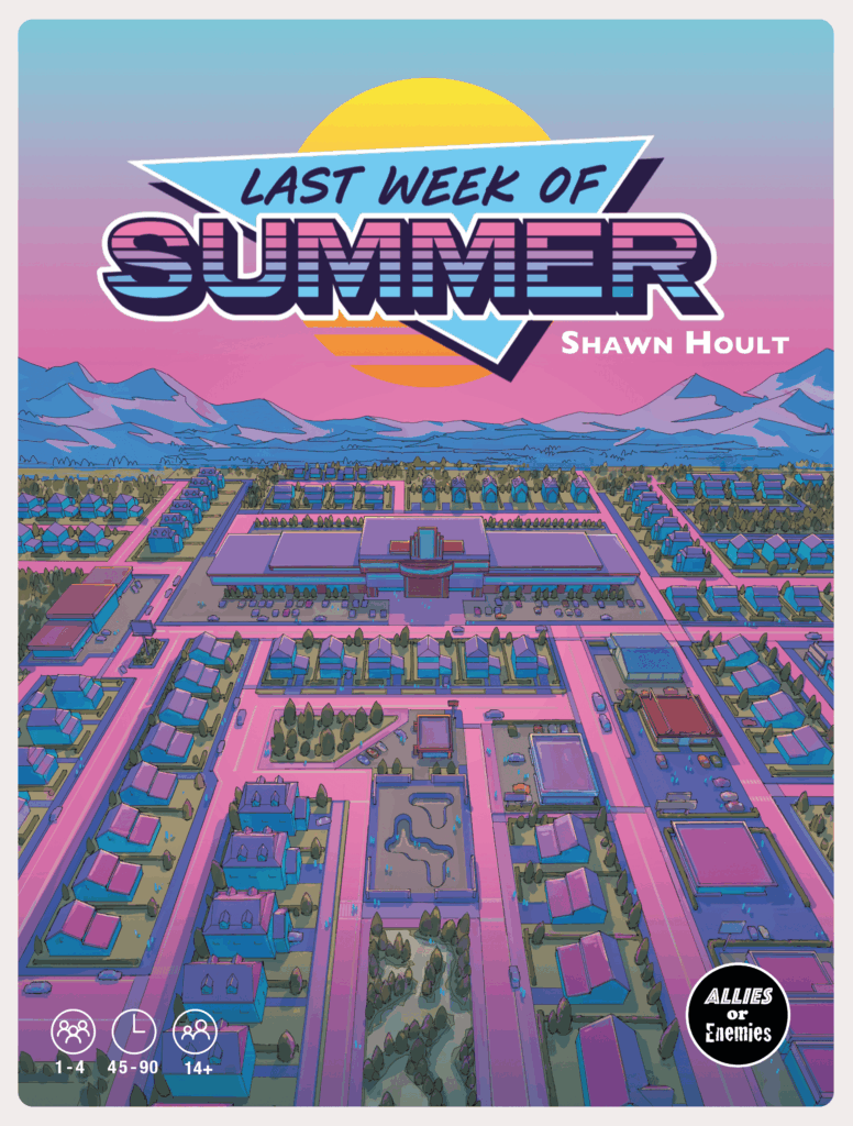 Last Week of Summer board game cover