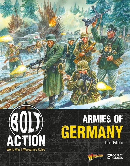 Bolt Action: Armies of Germany board game cover