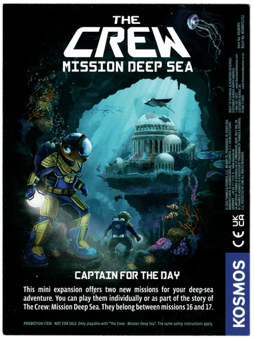 The Crew: Mission Deep Sea – Captain for the Day board game cover
