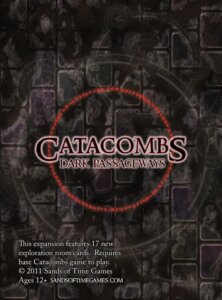 Catacombs:  Dark Passageways board game cover
