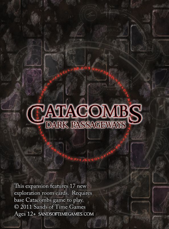 Catacombs:  Dark Passageways board game cover