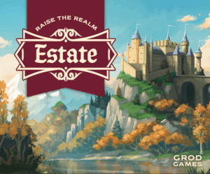 Estate: Raise the Realm board game cover