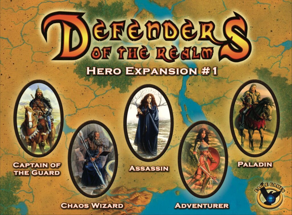 Defenders of the Realm: Hero Expansion #1 board game cover