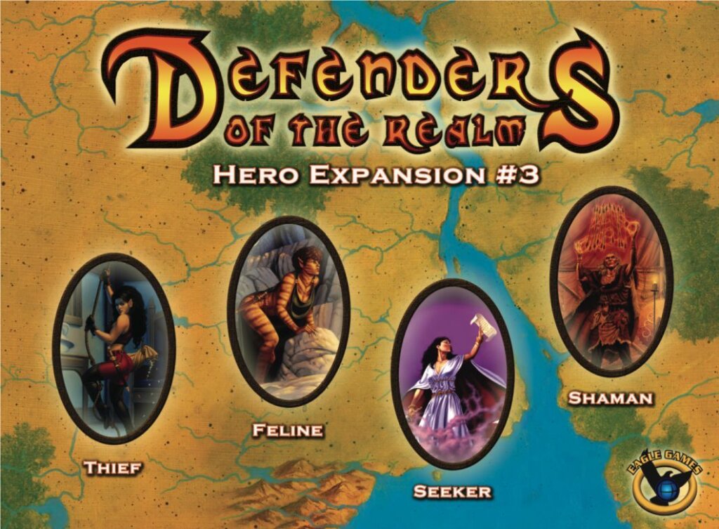 Defenders of the Realm: Hero Expansion #3 board game cover