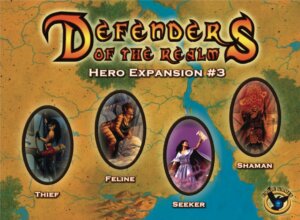 Defenders of the Realm: Hero Expansion #3 board game cover