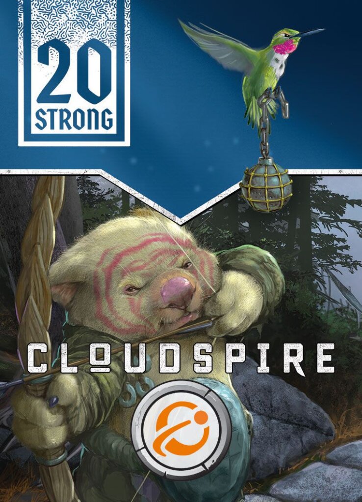 20 Strong: Cloudspire board game cover