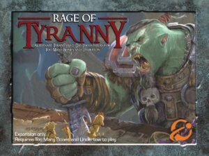 Too Many Bones: Rage of Tyranny board game cover