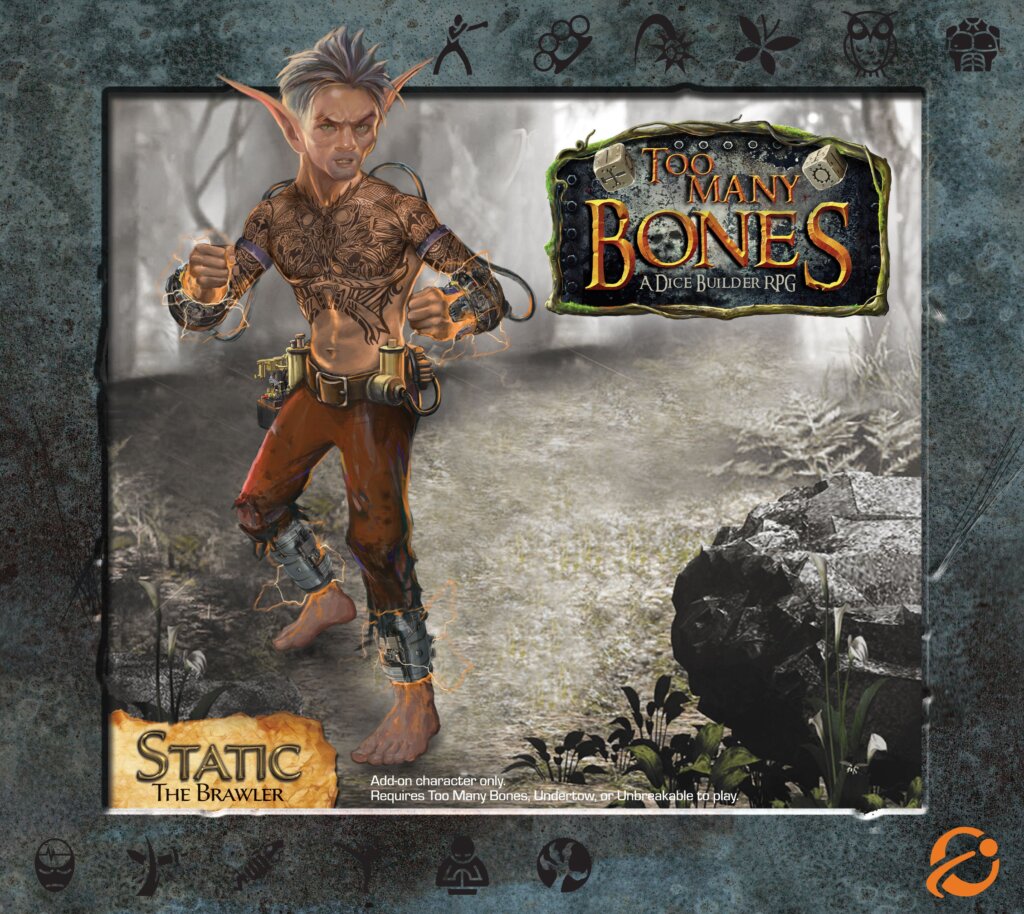 Too Many Bones: Static board game cover